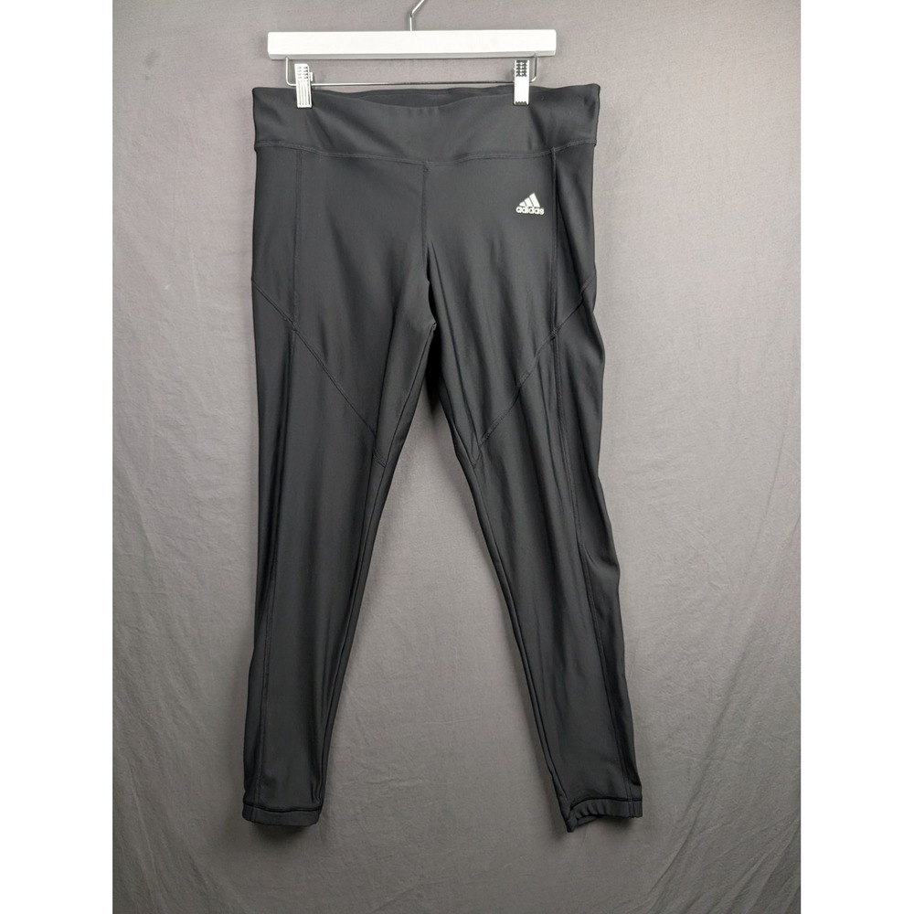 Adidas Climawarm Leggings‎ Womens XL Black Compression Athletic Yoga Pants